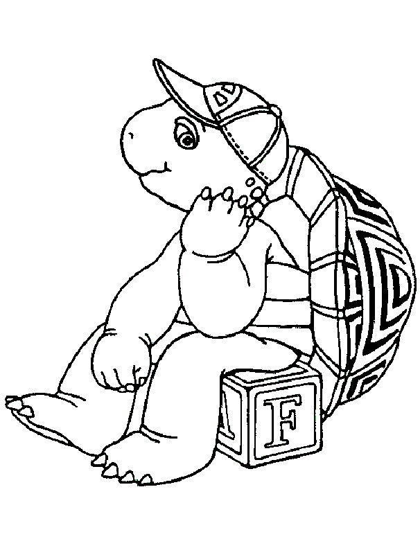 Coloring Page - Franklin coloring pages 5