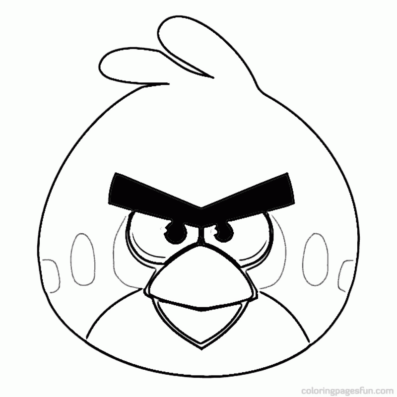 Angry Birds Coloring Pages For Kids Printable #18 | Online 