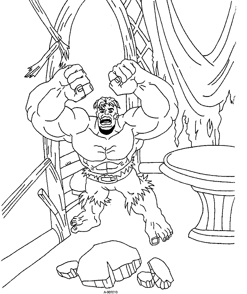 Incredible-hulk-coloring-pages-6 | Free Coloring Page Site