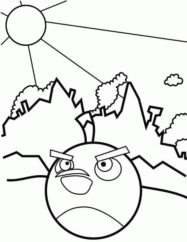 Angry Birds Coloring Book | Free coloring pages