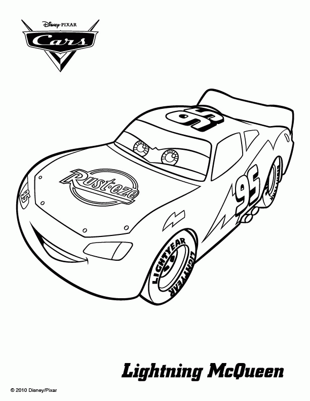 Free Download Lightning Mcqueen Colouring Pages Print Hd Wallpaper 