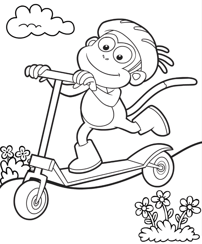 Dora Coloring - Lots of Dora Coloring Pages and Printables!
