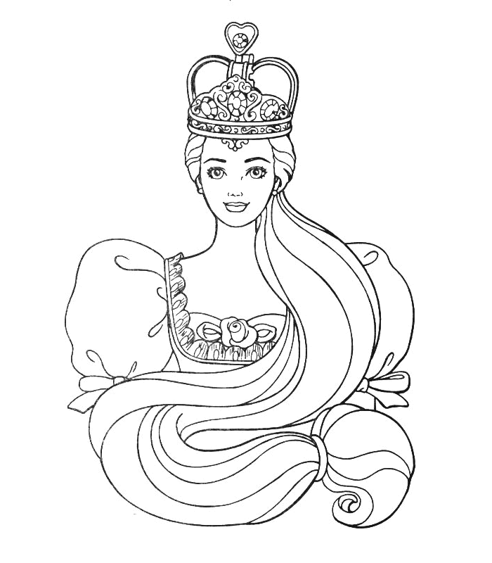 Search Results » Barbie Princess Coloring Pages To Print