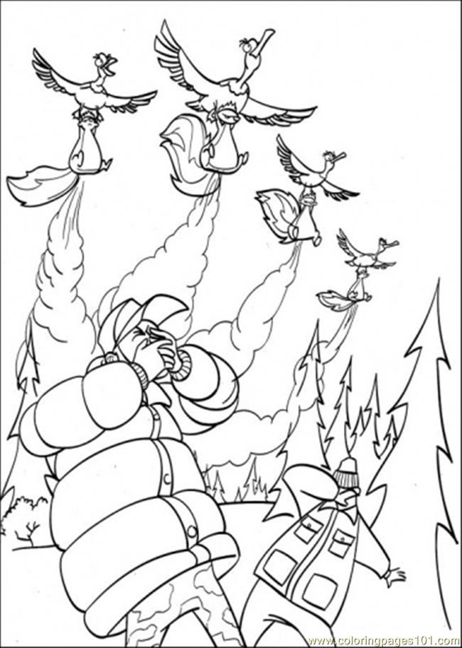 Coloring Pages The Squirrels Give Their Bad Smell (Cartoons > Open 