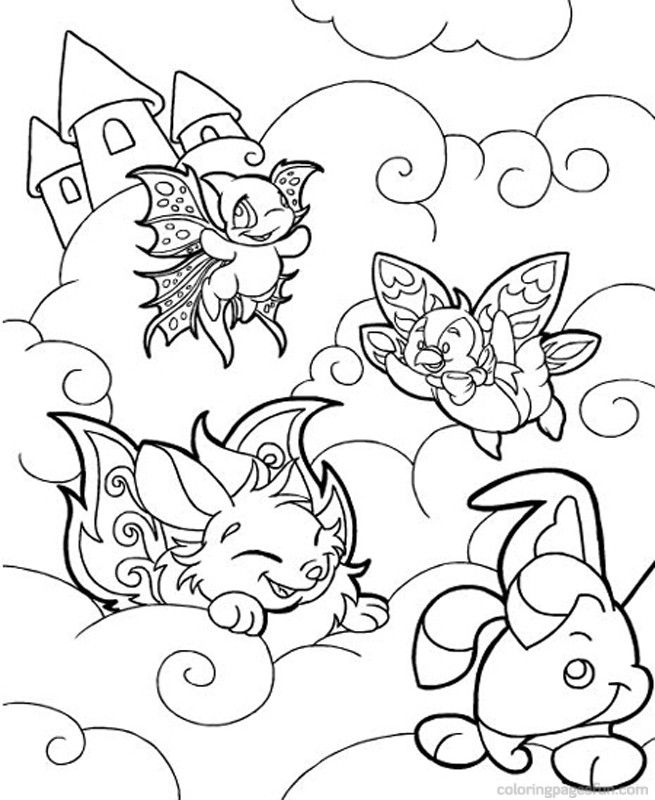 Neopets – Faerieland Coloring Pages 17 | Free Printable Coloring 