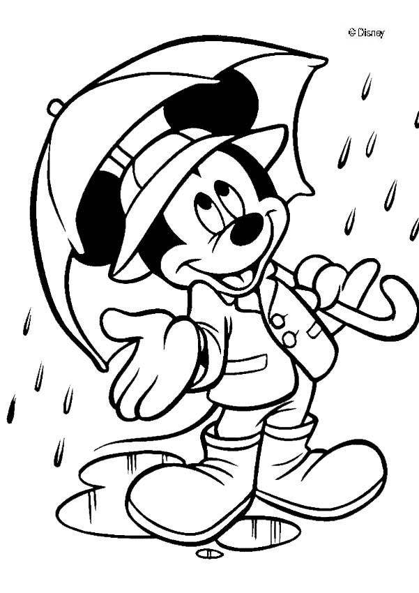 Free Kids Coloring: Mickey Mouse Coloring 5