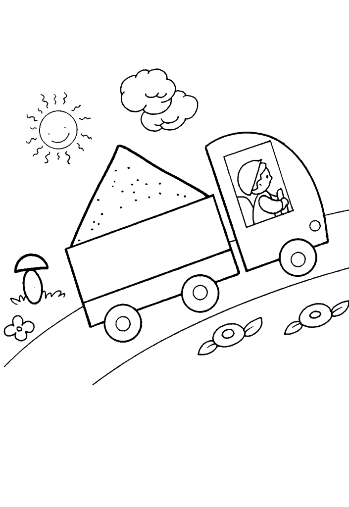 vehicle coloring pages for babies | coloring pages