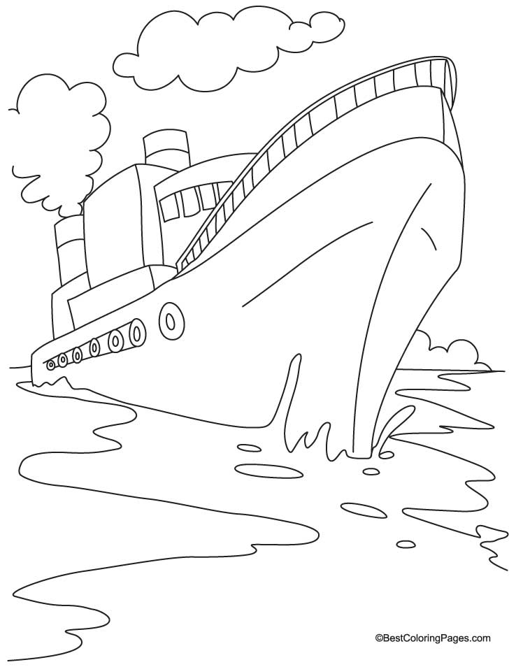 Ship coloring page 7 | Download Free Ship coloring page 7 for kids 