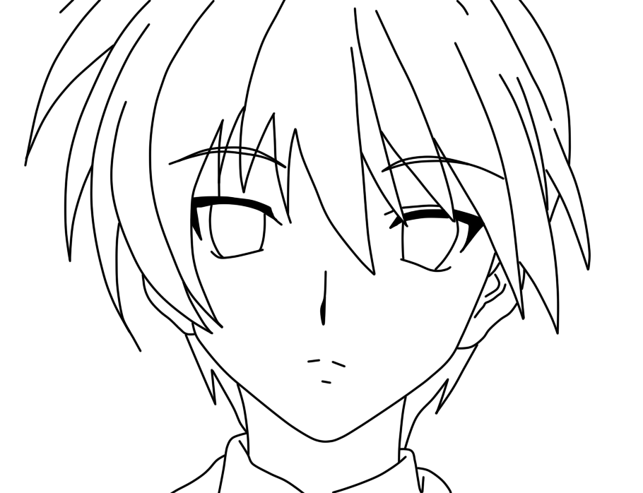 Anime Coloring Pages - Free Coloring Pages For KidsFree Coloring 