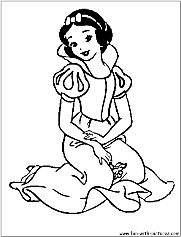 Disney Princess Snow White Coloring Pages | Best Coloring Pages