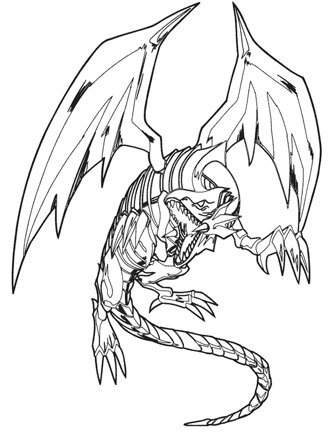 Yu Gi Oh Coloring Pages Of Dragons/page/167 | Printable Coloring Pages