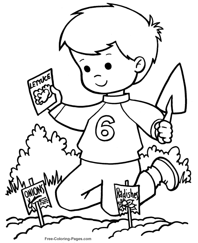 Spring Coloring Pages Printable | Free coloring pages