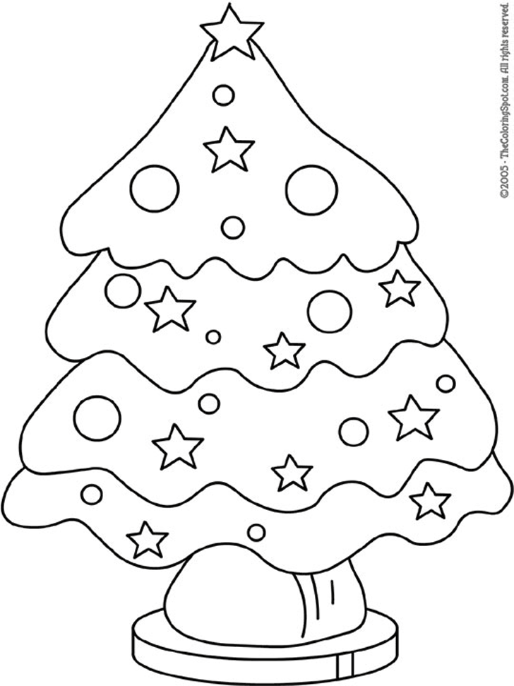 Christmas Tree Coloring Pages - Picture 20 – Christmas Tree 