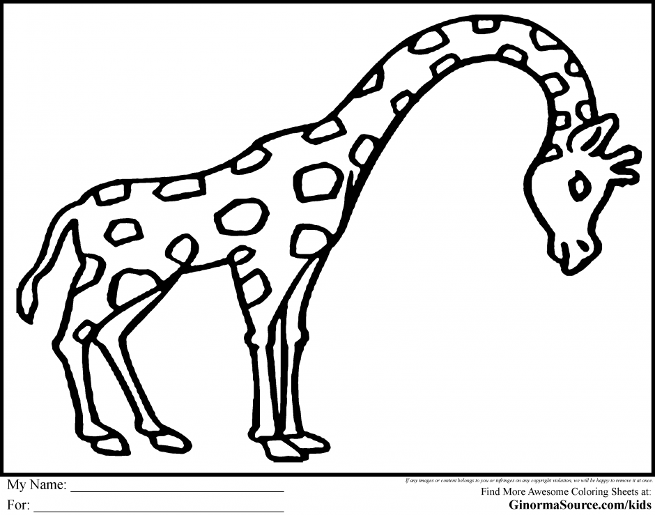Animals Coloring Pages 22302 Label African Animals Coloring Book 