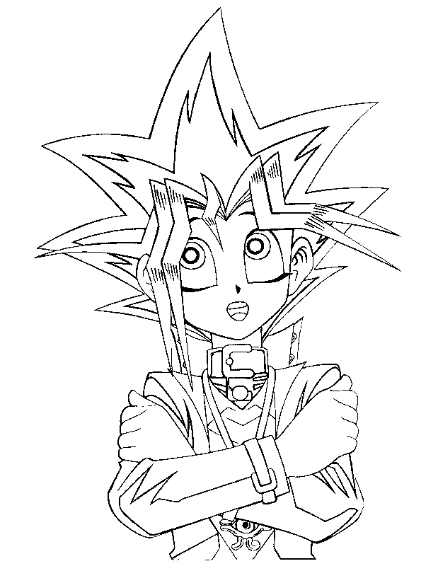 Yu gi oh Coloring Pages 23 | Free Printable Coloring Pages 