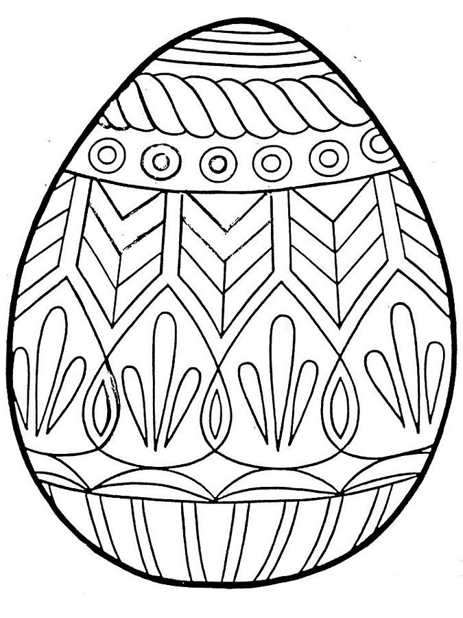 Easter Egg Coloring Pages 2014- Z31 Coloring Page