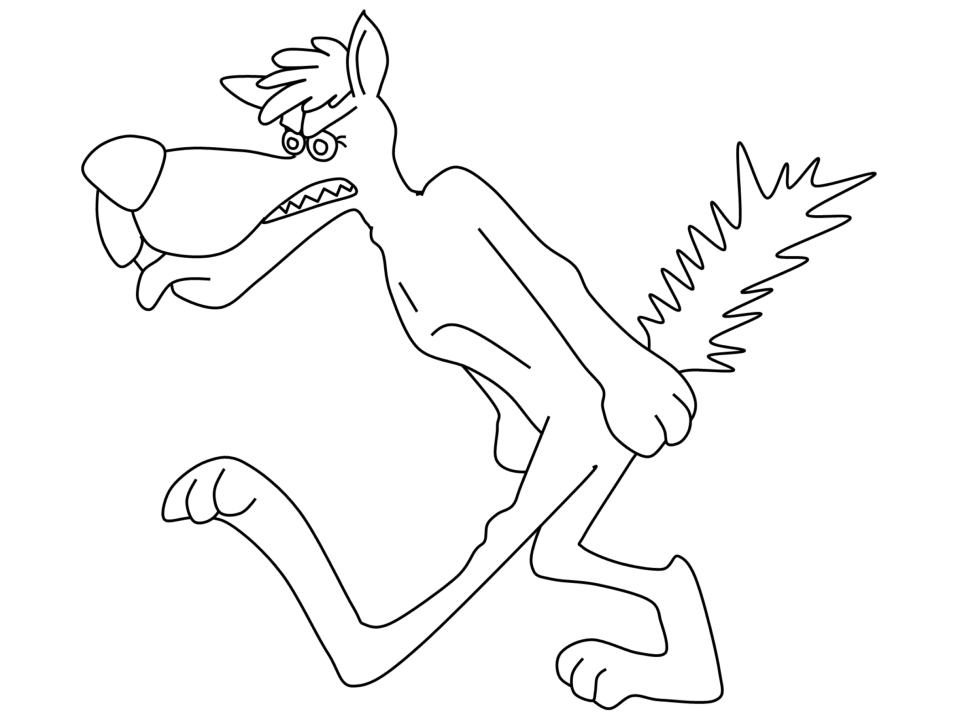 Wolf3 Animals Coloring Pages & Coloring Book