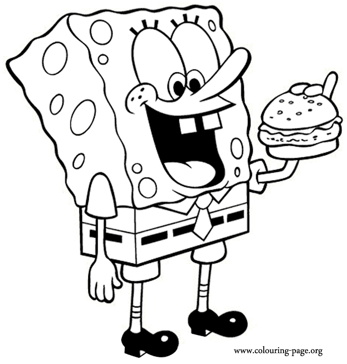 Spongebob Squarepants Coloring Pages To Print | Alfa Coloring 