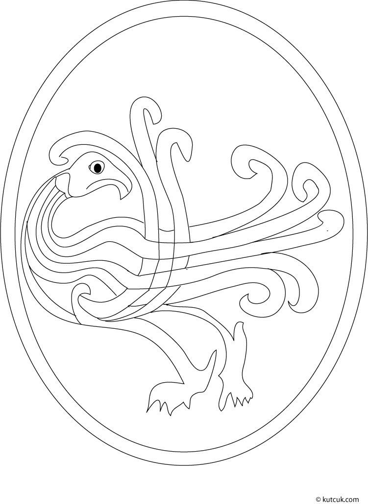 Saint Patrick colorings, shamrock, dragon, leprechaun, rainbow 