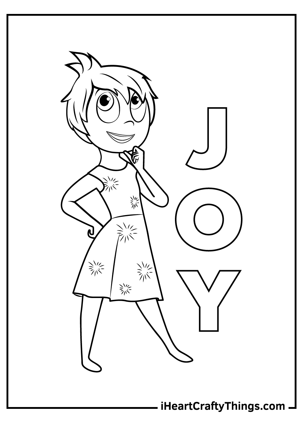 Inside Out Coloring Pages (100% Free ...