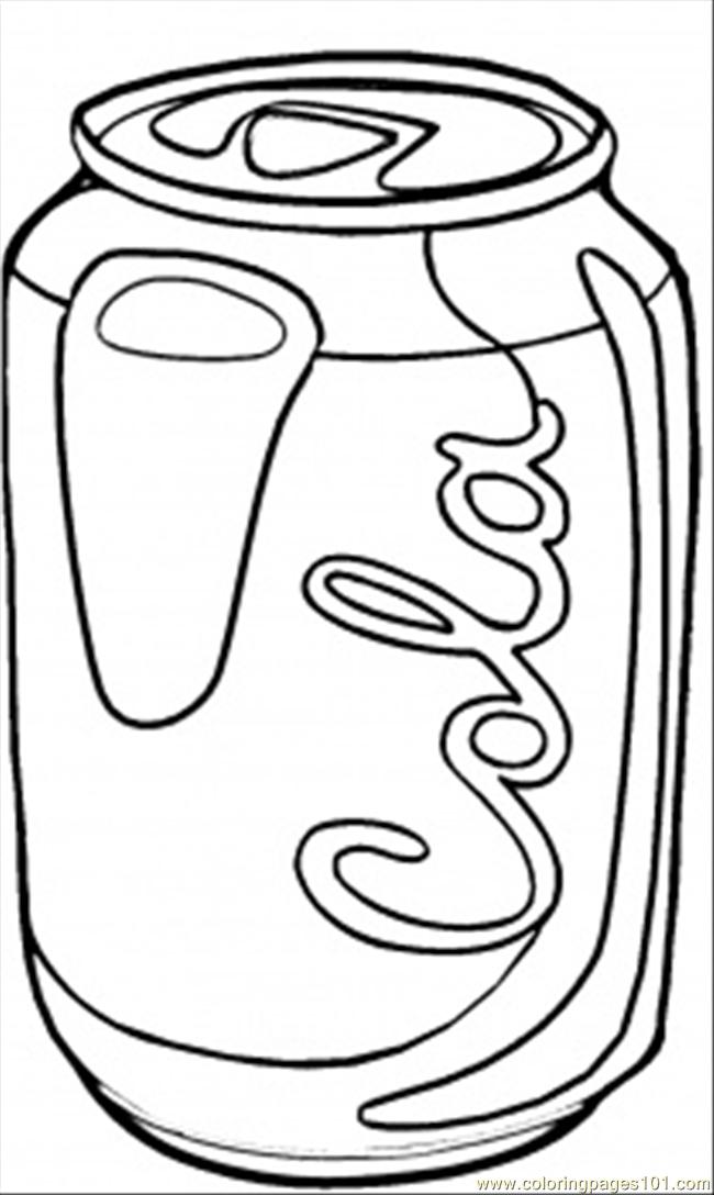 Coke Coloring Page - Free USA Coloring Pages : ColoringPages101.com