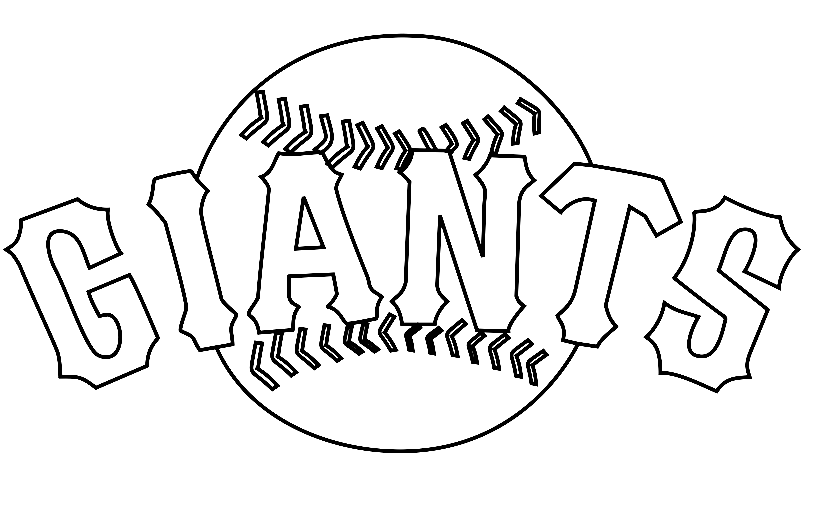 San Francisco Giants Logo Coloring Pages - MLB Coloring Pages - Coloring  Pages For Kids And Adults