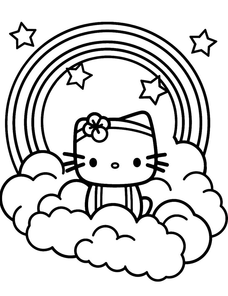 50 Rainbow Coloring Pages: Free Printable Sheets