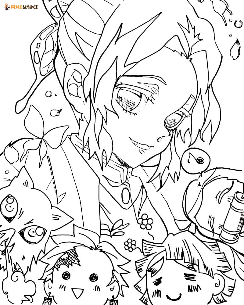 Shinobu Kochou coloring pages - 60 Free coloring pages