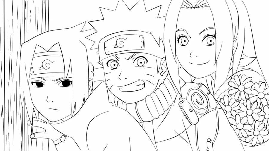Sakura Haruno coloring pages - Print and Color | WONDER DAY — Coloring pages  for children and adults