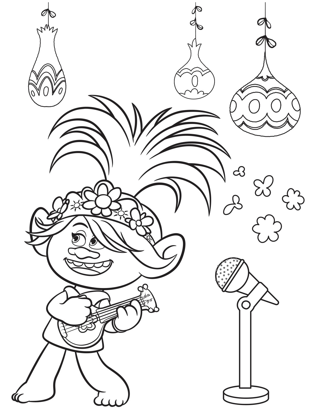 Trolls World Tour coloring pages - YouLoveIt.com