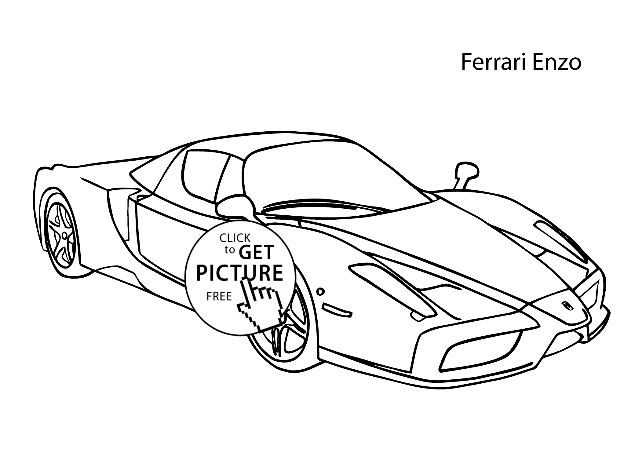 12 Most Divine Ferrari Laferrari Coloring Page Letmecolor Cars Pages Spider  Pista Enzo Testarossa Dino Mattia Inventiveness - oguchionyewu