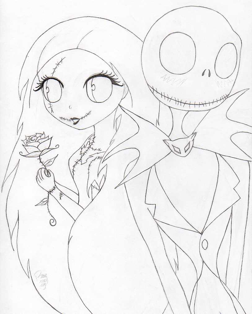 2015 nightmare before Christmas coloring pages - wallpapers ...