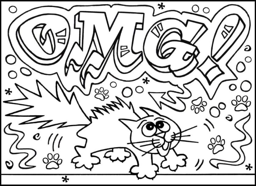 Printable For Older Kids - Coloring Pages for Kids and for Adults