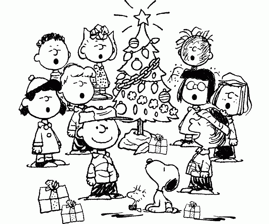 10 Pics of Happy Thanksgiving Charlie Brown Coloring Page - Snoopy ...
