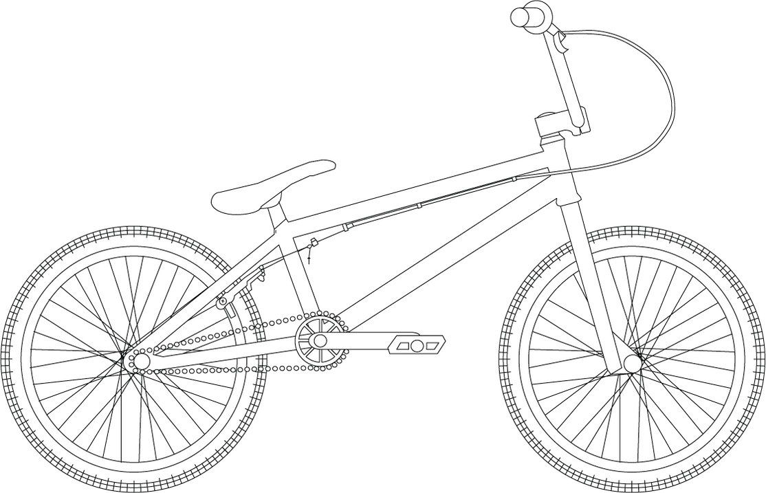 Bmx Coloring Pages To Print - High Quality Coloring Pages