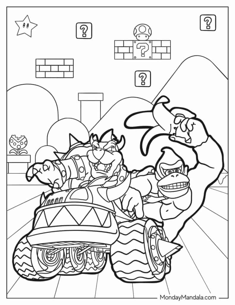 26 Bowser Coloring Pages (Free PDF Printables)