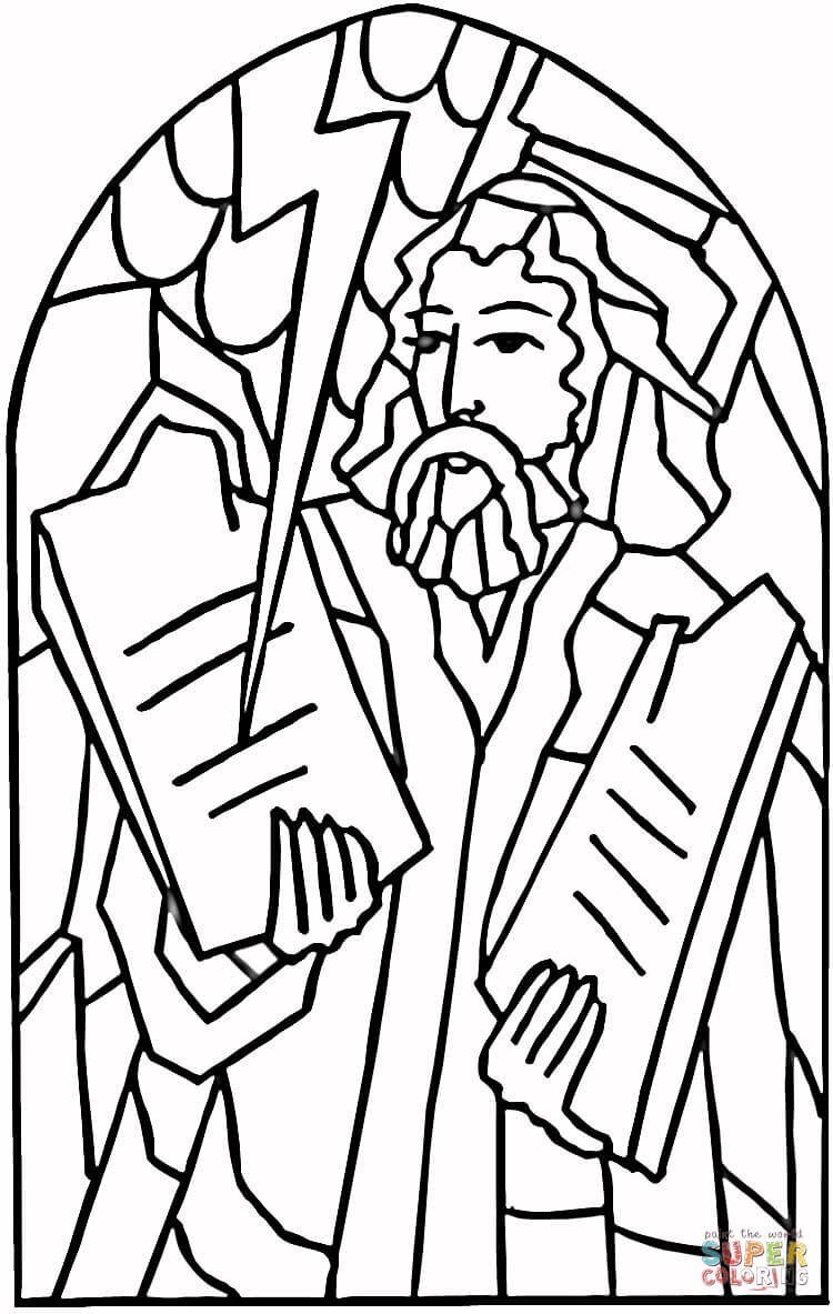 God Commandments coloring page | Free Printable Coloring Pages