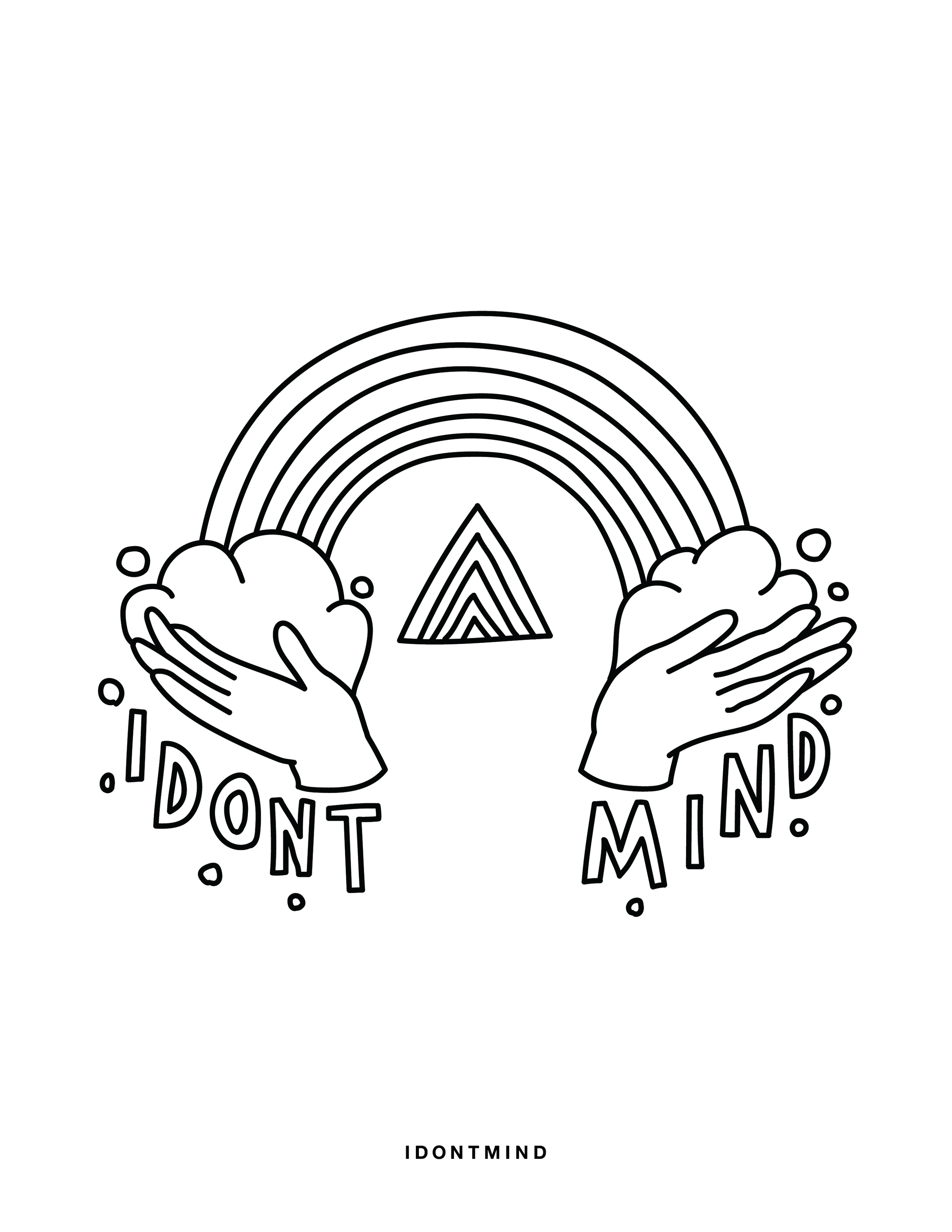 Coloring Pages - IDONTMIND