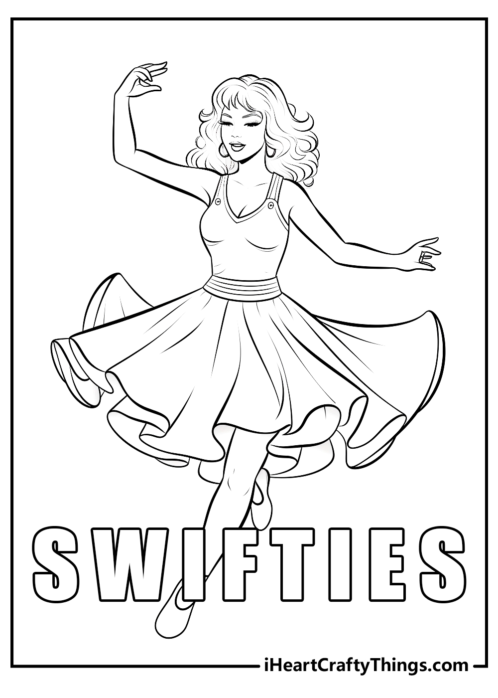 Printable Taylor Swift Coloring Pages ...