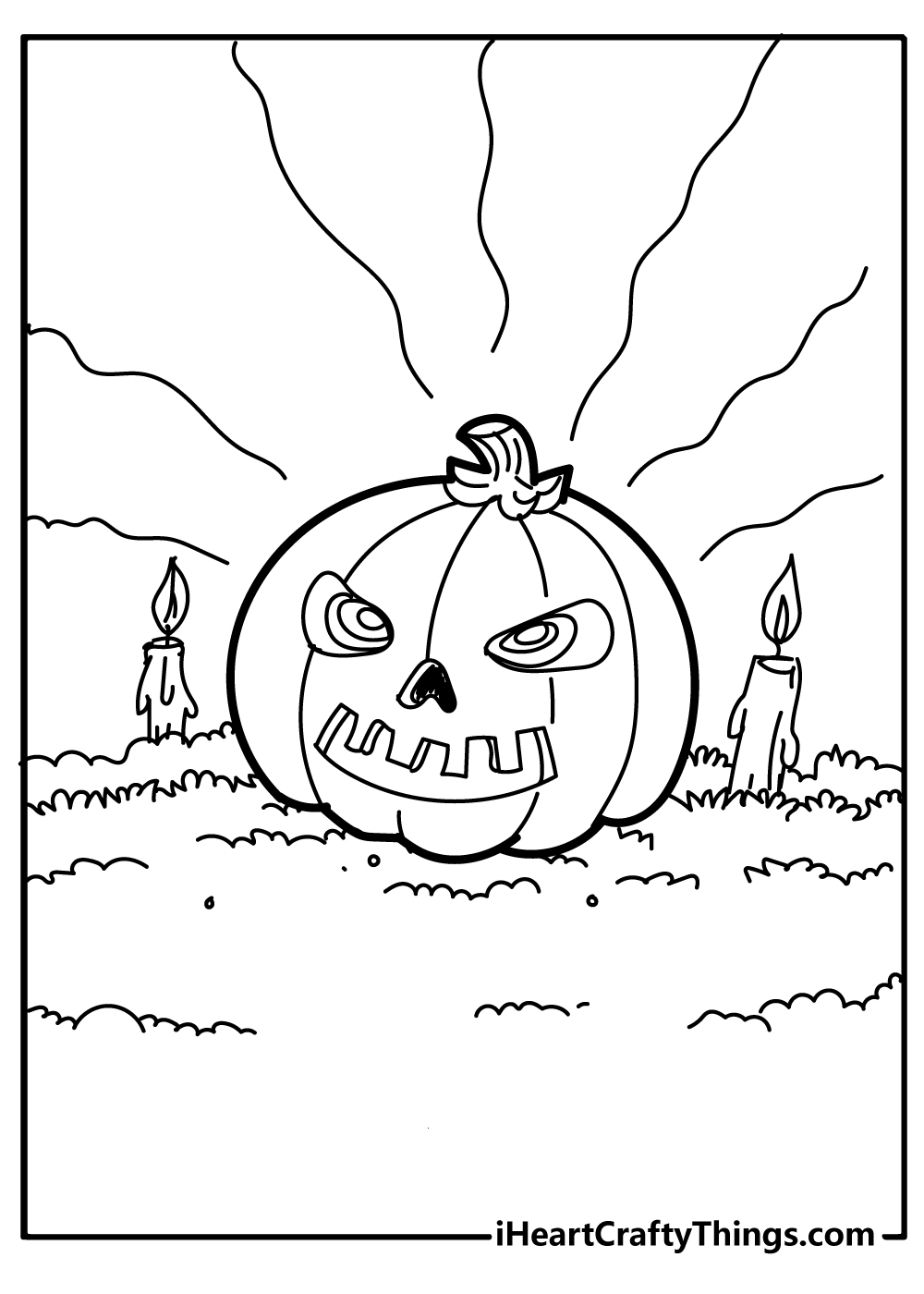 All New Pumpkin Coloring Pages 2024 ...