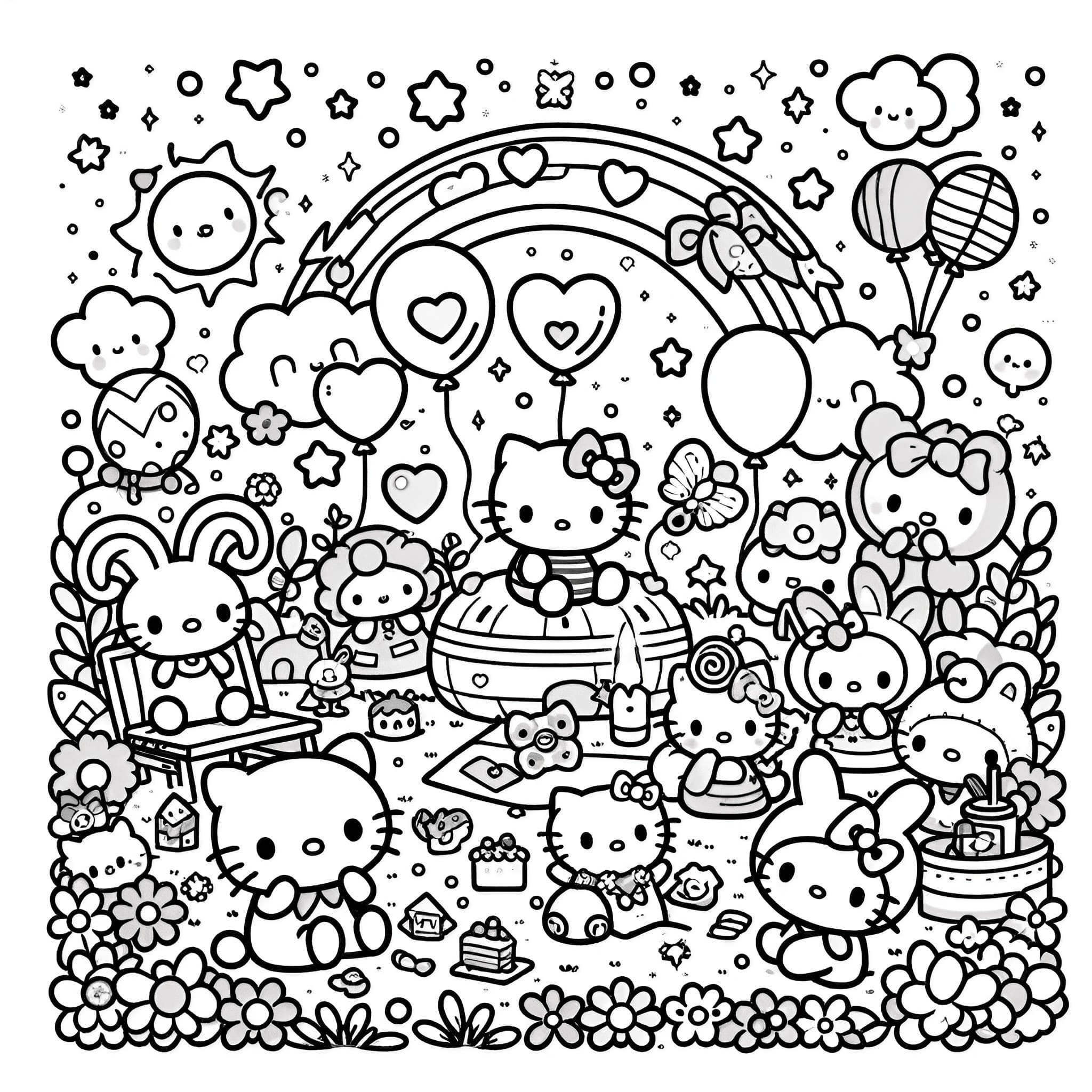 40 Sanrio Coloring Pages For Free ...