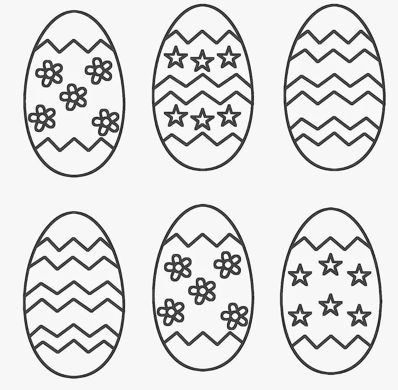 Hard Easter Eggs Coloring Pages | Coloring Online