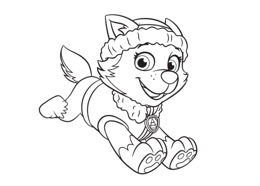 Puupy Coloring Page 