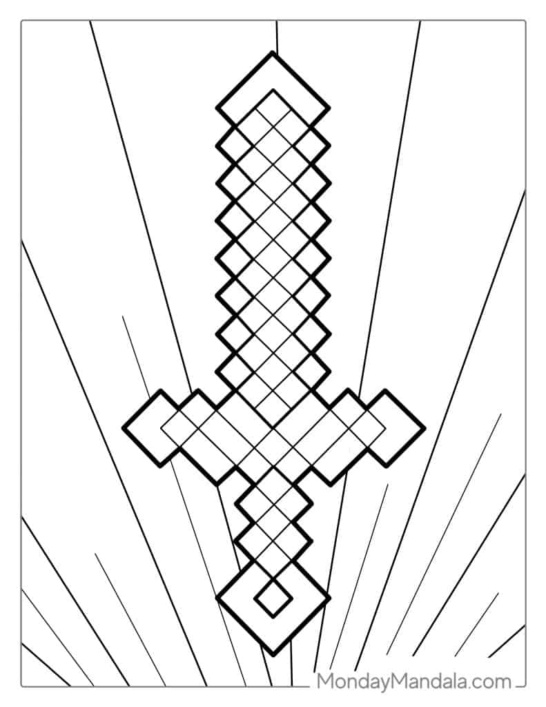 88 Minecraft Coloring Pages (Free PDF Printables)