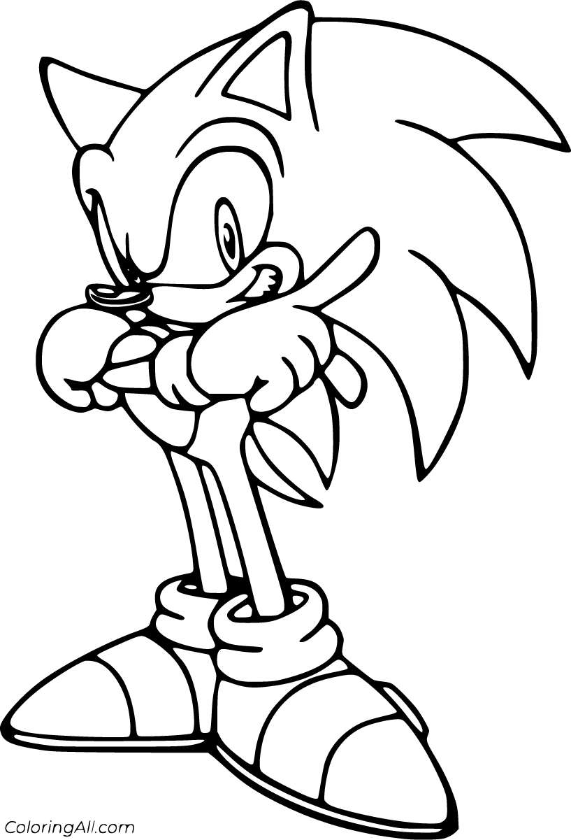 Sonic the Hedgehog Coloring Pages - ColoringAll