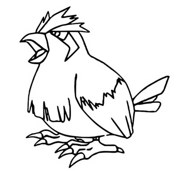 Coloring Pages Pokemon - Pidgey ...