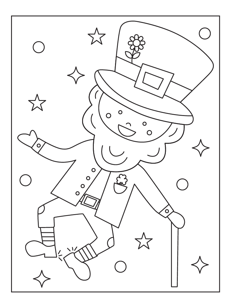 9 Free St. Patrick's Day Coloring Pages for Kids
