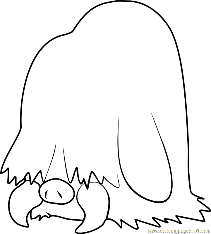 Piloswine Pokemon Coloring Page for Kids - Free Pokemon Printable Coloring  Pages Online for Kids - ColoringPages101.com | Coloring Pages for Kids