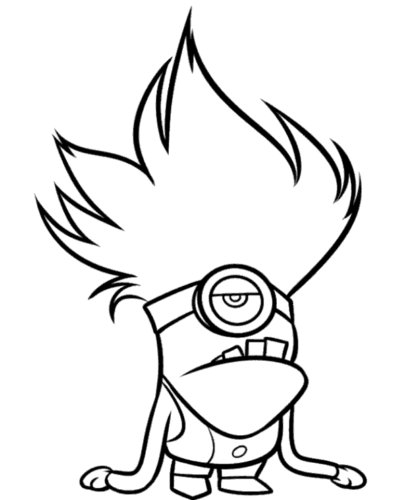 35 Free Minions Coloring Pages Printable