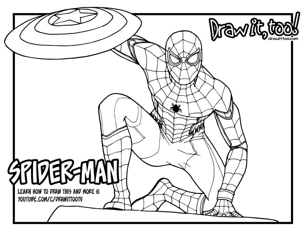 Spider Man Homecoming Coloring Pages 11 Vulture Drawing Spider Man  Homecoming For Free Download On Ayoqq - birijus.com in 2021 | Spiderman  coloring, Lego coloring pages, Coloring pages